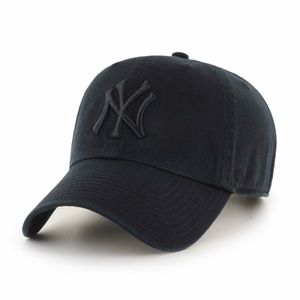 NEW YORK YANKEES 47 BRAND CLEAN UP CAP BLACK